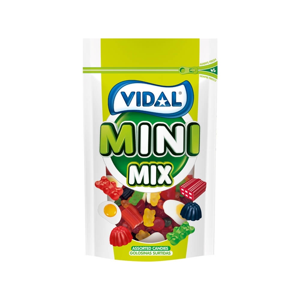 Mini Mix caja 10 bolsas doypacks autocierre 180 g