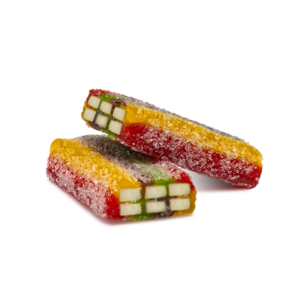 Tijolos Recheados com Picante Multicoloridos