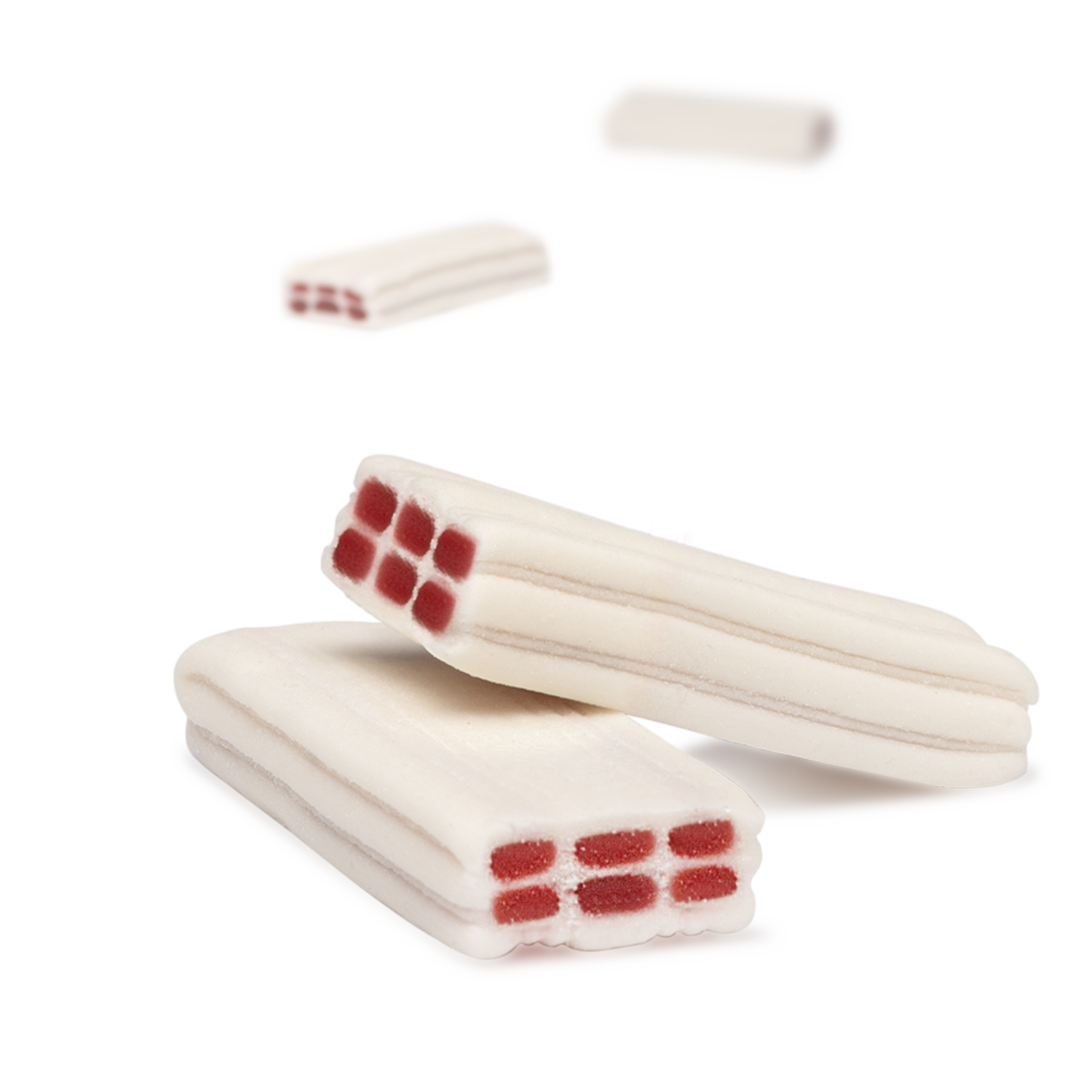 Ladrillos Blancos Fresa Nata