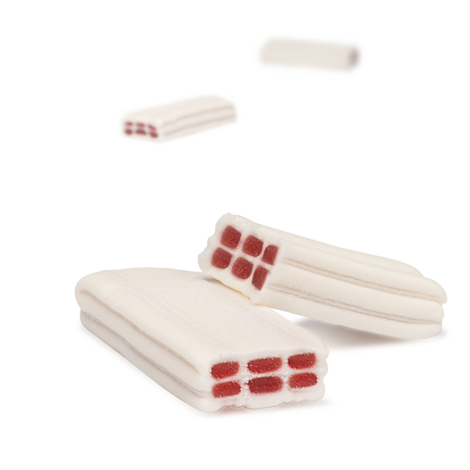 Ladrillos Blancos Fresa Nata