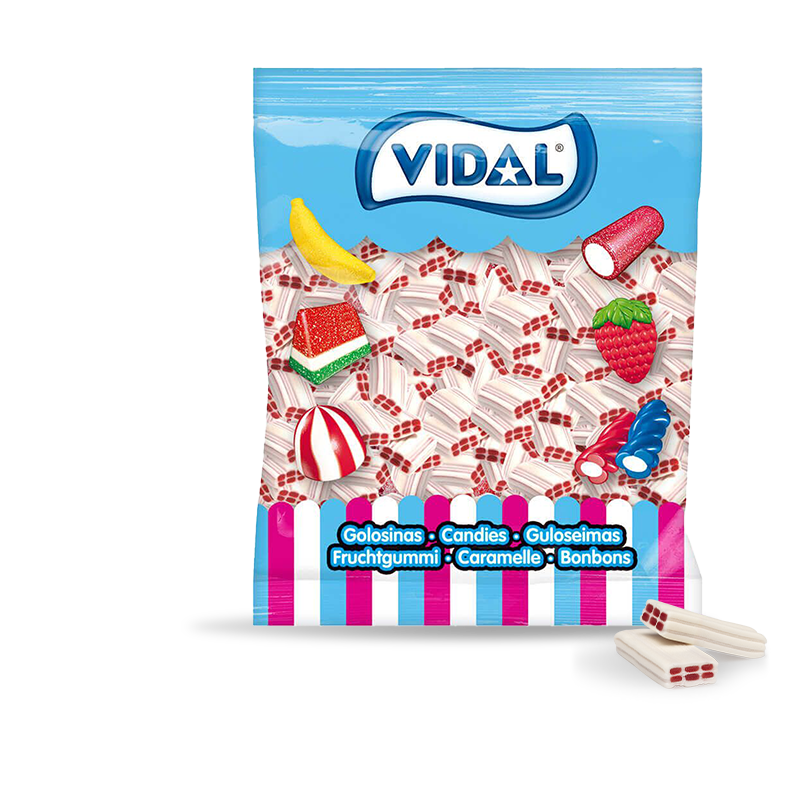 Ladrillos Blancos Fresa Nata